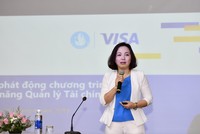 Bà Đặng Tuyết Dung, Giám đốc Visa Việt Nam và Lào.