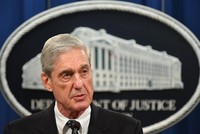 Robert Mueller tại trụ sở Bộ Tư pháp Mỹ ở Washington ngày 29/5. Ảnh: AFP.