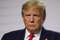 Tổng thống Mỹ Trump tại hội nghị G7 ở Pháp ngày 26/8. Ảnh: AFP.