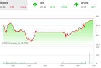 Phiên chiều 24/12: Cổ phiếu nhỏ tiếp tục dậy sóng, VN-Index về gần tham chiếu