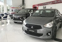 Một showroom trưng bày xe Mitsubishi tại TP HCM. Ảnh: Thành Nhạn.