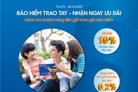Khách hàng gửi tiết kiệm tại Sacombank được ưu đãi mua bảo hiểm