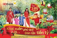Khai xuân phú quý – Đón lộc tiền tỷ cùng HDBank