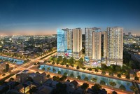 Những căn hộ “kề sông cận thủy” được ưu tiên lựa chọn với quan niệm dẫn nguồn tài lộc, phú quý cho gia chủ.