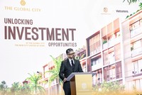 Ông Gibran Bukhari, Giám đốc Khối Kinh doanh, Masterise Homes chia sẻ về tiềm năng kinh doanh sinh lời và phát triển lâu dài tại The Global City.