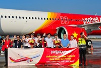 Vietjet (VJC) tiếp tục nhận tàu bay ngày đầu năm mới