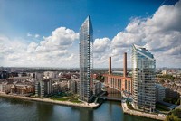 Tòa nhà Chelsea Waterfront bên sông Thames. Ảnh The Times.