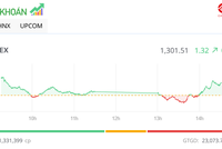 Nhóm ngân hàng giúp VN-Index bảo lưu mốc 1.300 điểm