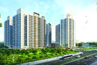 Phối cảnh tổng thể dự án Destino Centro tại cửa ngõ phía Tây TP.HCM.