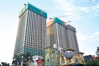 Dự án chung cư mới thuộc phân khúc giá rẻ gần như “tuyệt chủng” tại Hà Nội. Ảnh: Thanh Vũ.