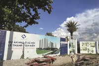 Dự án nhà ở xã hội Lê Thành Tân Kiên - giai đoạn 1. Ảnh: Việt Dũng.