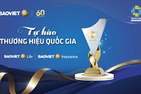 Tập đoàn Bảo Việt vừa được trao biểu trưng Thương hiệu quốc gia Việt Nam năm 2024.