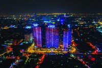 Hoang Huy Commerce về đêm