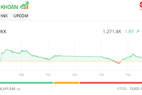 Dòng tiền trở lại với các mã vừa và nhỏ trong phiên chiều 6/2