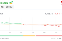 Thị trường rung lắc, VN-Index vẫn giữ được mốc 1.300 điểm