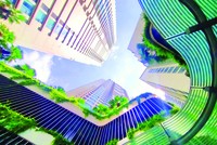 Mảng cho thuê văn phòng đối diện với sự cạnh tranh gay gắt khi nguồn cung chất lượng cao gia tăng. Ảnh: Lê Toàn.