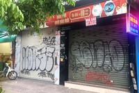 Mặt bằng cho thuê khu vực trung tâm bị bỏ trống ngày một nhiều. Ảnh: Lê Toàn.