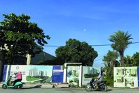 Dự án nhà ở xã hội Lê Thành Tân Kiên tại huyện Bình Chánh. Ảnh: Vũ Dũng.