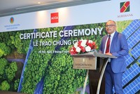 Ông Ren Varma, Giám đốc Khu vực Đông Nam Á lục địa, ACCA phát biểu tại sự kiện. Ảnh: ACCA Việt Nam.