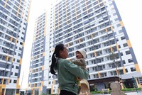 Nguồn cung nhà ở xã hội sẽ tăng mạnh thời gian tới. Ảnh: Dũng Minh.