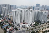 Giá căn hộ tại Thủ đô đã tăng rất cao. Ảnh: Dũng Minh.