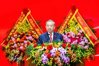 Tổng Bí thư Tô Lâm phát biểu chỉ đạo Đại hội đại biểu Đảng bộ Chính phủ lần thứ I, nhiệm kỳ 2025 - 2030.