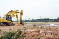 Chi phí đất đai luôn chiếm tỷ trọng lớn trong tổng chi phí phát triển dự án. Ảnh: Dũng Minh.