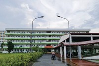 Khu nhà lưu trú cho công nhân của Công ty Showa Gloves, Bình Dương cũ. Ảnh: Lê Toàn.