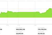 Nhóm cổ phiếu Vingroup đưa VN-Index trở lại mốc 1.700 điểm