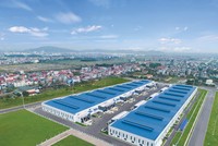 Một dự án kho xưởng xây sẵn của BWID. Ảnh: Thành Nguyễn.