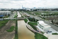 Dự án Vạn Phúc City đang gặp vướng mắc liên quan đến điều chỉnh chức năng nhà ở xã hội sang nhà ở thương mại. Ảnh: Lê Toàn.