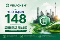Vinchem được vinh danh trong bảng xếp hạng 500 doanh nghiệp hàng đầu Đông Nam Á năm 2026