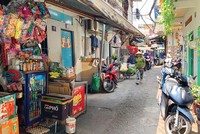 Khu Mả Lạng từ lâu được biết đến là một trong những khu dân cư lâu đời tại TP.HCM. Ảnh: Trọng Tín.
