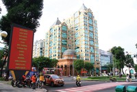 TP.HCM là nơi nhiều tập đoàn đa quốc gia lựa chọn đặt văn phòng đại diện. Ảnh: Công Thành.
