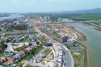 Thị trường địa ốc miền Trung đang ghi nhận sự phân hóa giữa các phân khúc. Ảnh: Ngọc Tân.