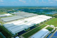 Tỷ lệ lấp đầy đất công nghiệp hiện duy trì trên 80% ở cả miền Bắc và miền Nam. Ảnh: Lê Toàn.