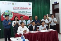 Lễ ký kết Biên bản ghi nhớ giữa Central Group Việt Nam và Trung tâm Phát triển Nông thôn miền Trung.