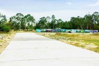 Khu đất được các đối tượng vẽ ra thành dự án "Coco Green Home".