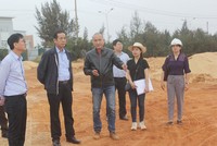Chủ tịch UBND tỉnh Quảng Bình kiểm tra tiến độ Dự án Khu Du lịch Indochina Quảng Bình Resort của Công ty cổ phần Đông Dương Miền Trung
