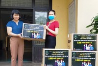 Công ty cổ phần Sâm Ngọc Linh Kon Tum ủng hộ 3000 khẩu trang vải cho ngành Y tế Kon Tum chống dịch Covid-19.