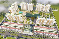 Phối cảnh dự án Nhà ở xã hội Nhơn Bình.