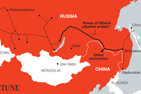 Nga trở thành nhà cung cấp dầu khí hàng đầu cho Trung Quốc