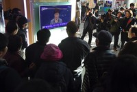 Tổng thống Hàn Quốc Park Geun-hye xuất hiện trên truyền hình