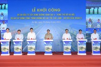 Khởi công 2 dự án đầu tư công quy mô 91.000 tỷ đồng