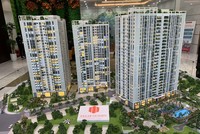 Mô hình Dự án Feliz Homes Hoàng Mai