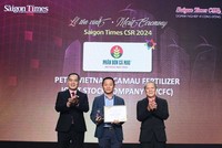 Lần thứ 3 liên tiếp, Phân Bón Cà Mau được vinh danh “Doanh nghiệp vì cộng đồng” 