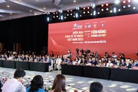 Toàn cảnh Phiên đối thoại cấp cao (Ảnh: Chí Cường)