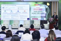 Ông Bùi Minh Giáp, Chuyên gia Kinh tế trưởng ADB tại Việt Nam trình bày tham luận tại Hội thảo. Ảnh: Dũng Minh