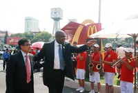 Hình ảnh đáng chú ý của Chủ tịch McDonald’s tại Việt Nam 