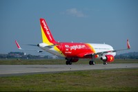 Với việc nhận chiếc máy bay đầu tiên thuộc sở hữu của Vietjet, đội bay của Hãng sẽ có số lượng tàu bay lên 20 chiếc.